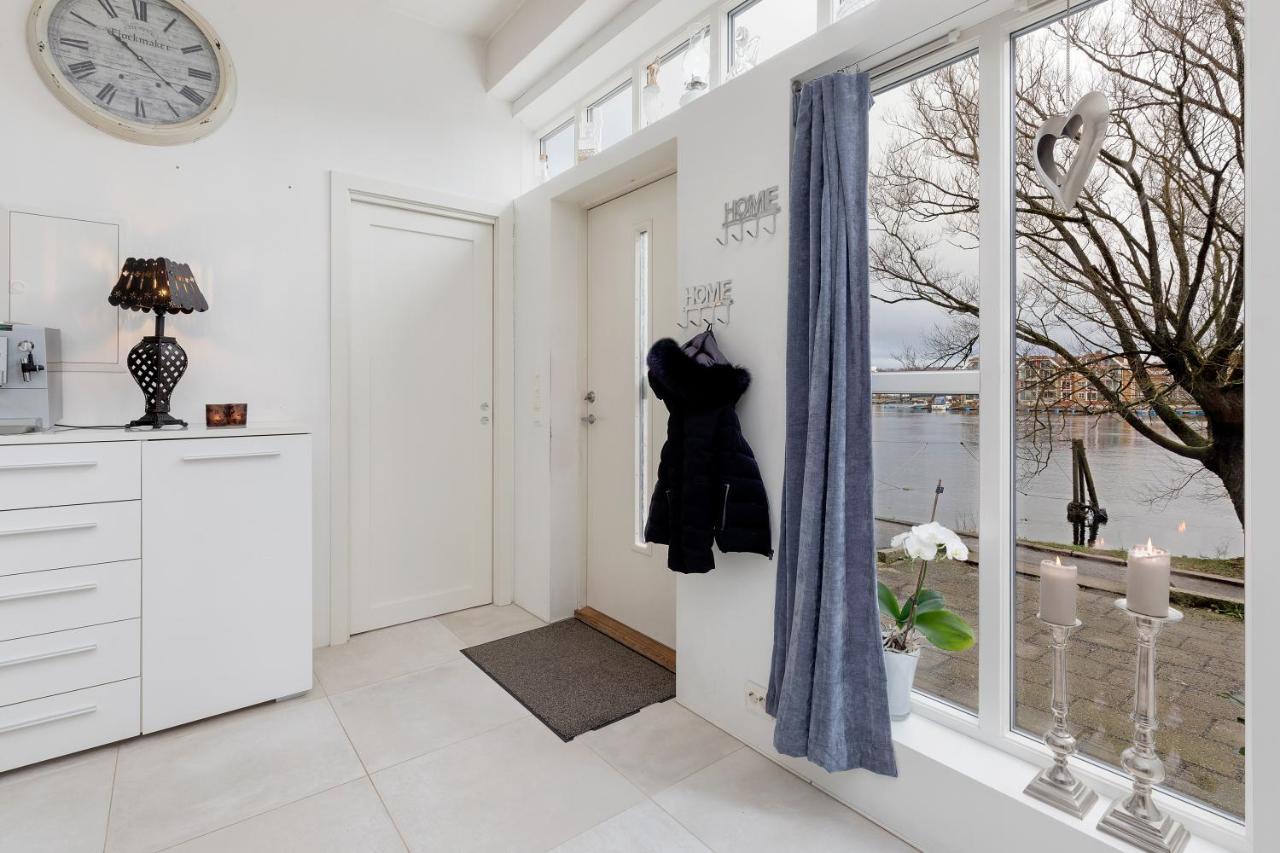 Stylish Apartment With Beautiful Views Of The River, Beach Nearby Kristiansand Dış mekan fotoğraf